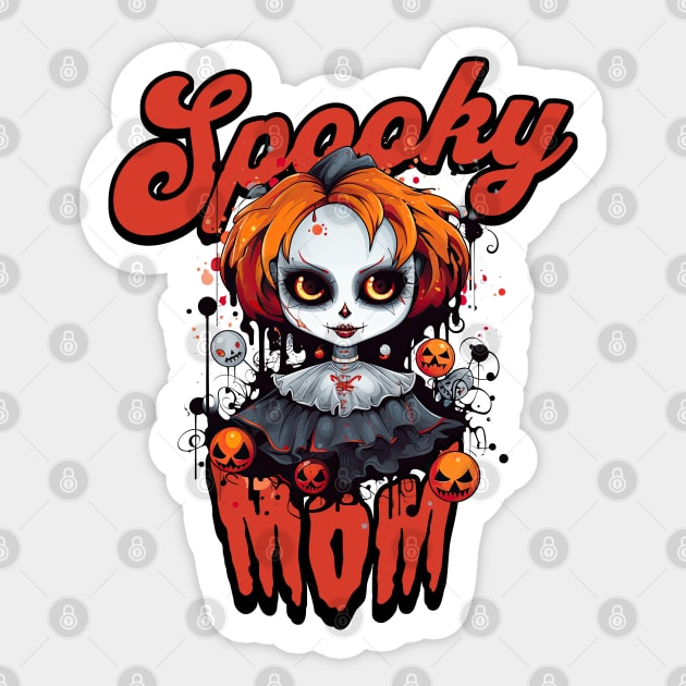 Spooky Mom Sticker by HolidayBug